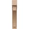 Ekena Millwork 6"W x 12"D x 36"H Thin Rivera Rough Cedar Woodgrain TimberThane Corbel, Primed Tan CORUR06X12X36RIVRCPR - alternate 3